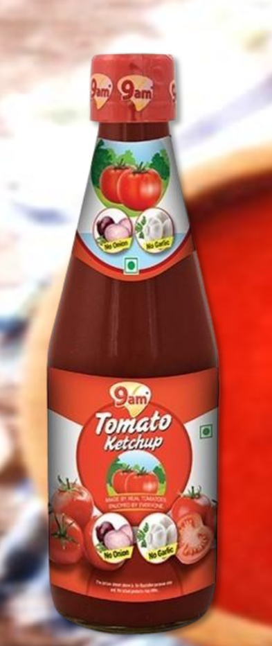 9Am Tomato Ketchup 500 Gm